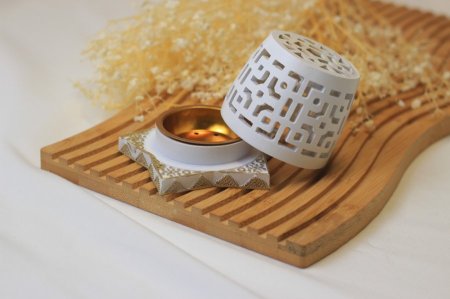 مبخرة النجمة مع غطى