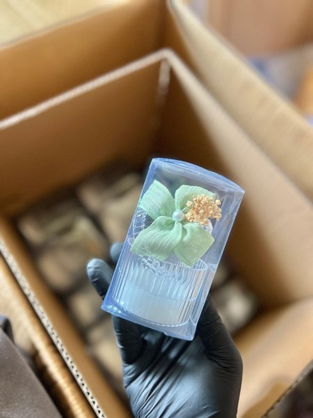 اكريليك وردة خضرا