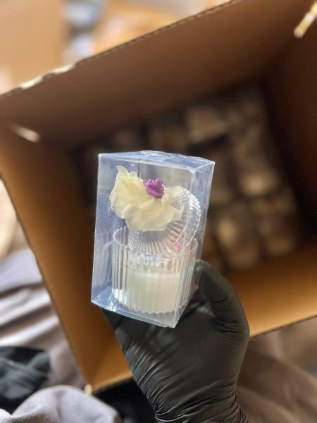 اكريليك وردة موف