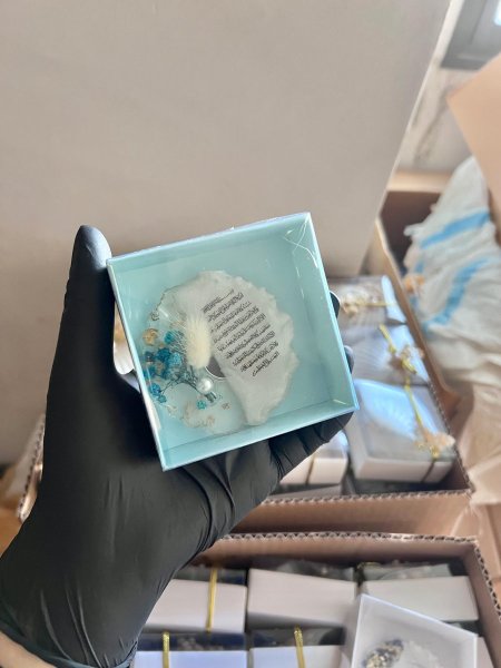 ريزن مغناطيس لون أزرق